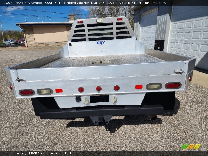 Graystone Metallic / Light Titanium/Ebony 2007 Chevrolet Silverado 3500HD LT Extended Cab 4x4 Dually