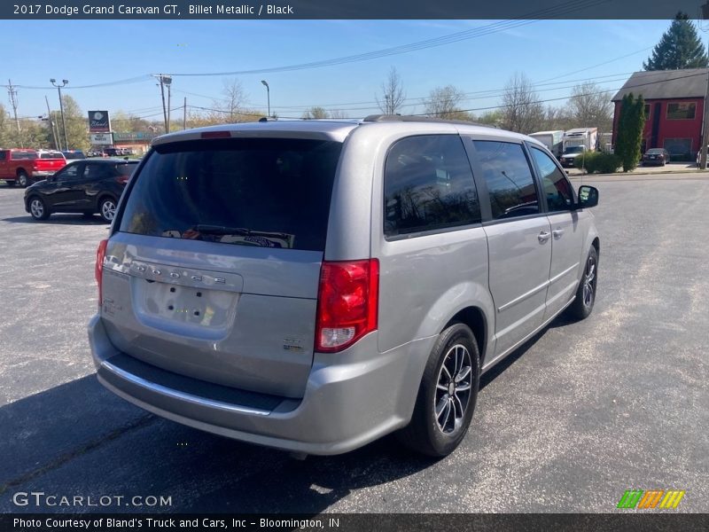 Billet Metallic / Black 2017 Dodge Grand Caravan GT