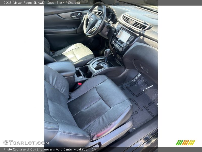 Super Black / Charcoal 2015 Nissan Rogue SL AWD