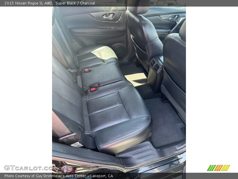 Super Black / Charcoal 2015 Nissan Rogue SL AWD
