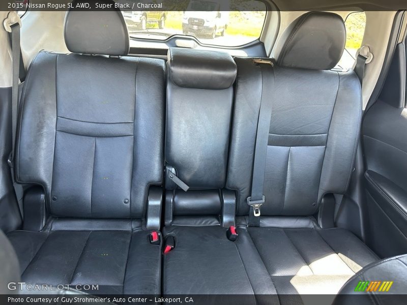 Super Black / Charcoal 2015 Nissan Rogue SL AWD