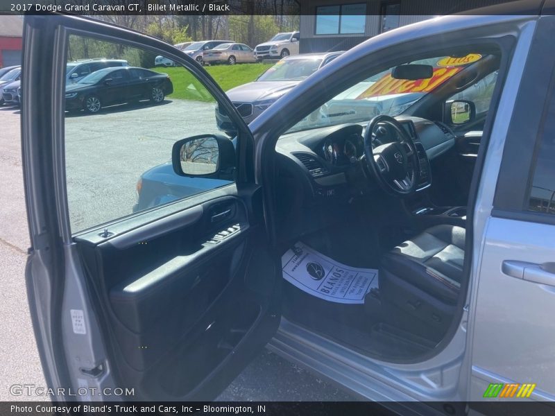 Billet Metallic / Black 2017 Dodge Grand Caravan GT
