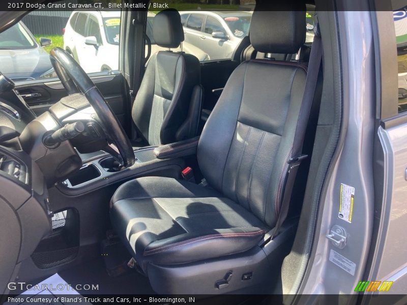 Billet Metallic / Black 2017 Dodge Grand Caravan GT