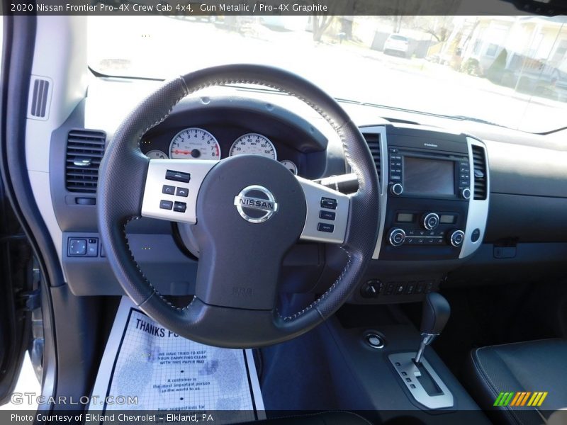 Gun Metallic / Pro-4X Graphite 2020 Nissan Frontier Pro-4X Crew Cab 4x4