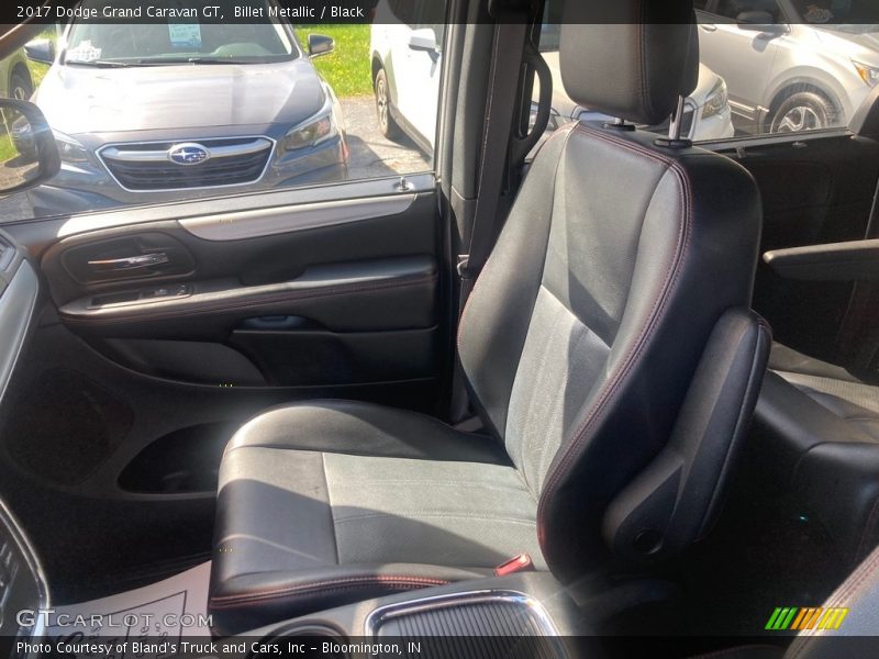 Billet Metallic / Black 2017 Dodge Grand Caravan GT