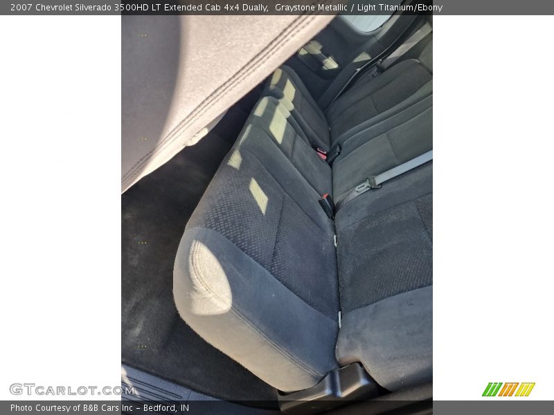 Graystone Metallic / Light Titanium/Ebony 2007 Chevrolet Silverado 3500HD LT Extended Cab 4x4 Dually