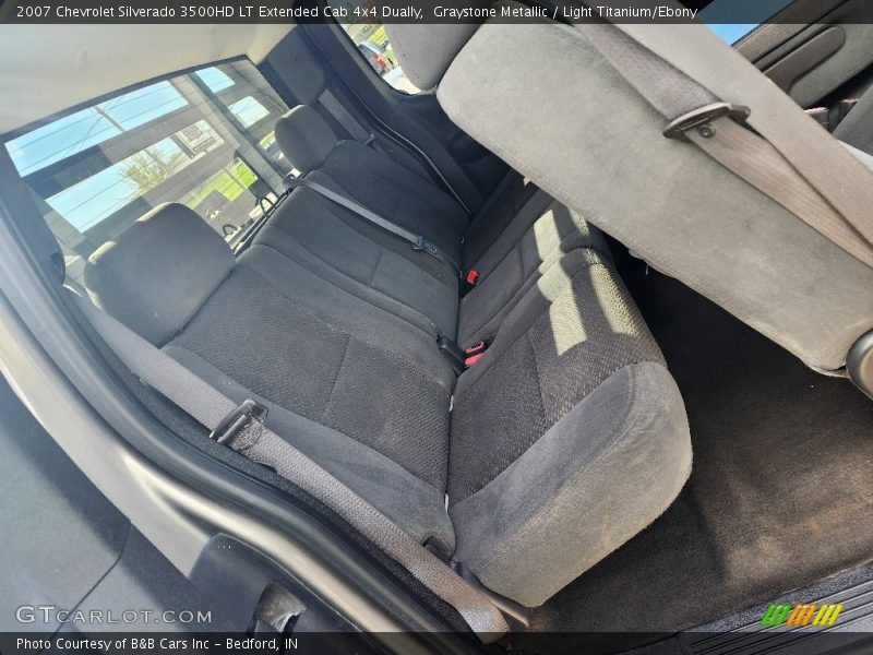 Graystone Metallic / Light Titanium/Ebony 2007 Chevrolet Silverado 3500HD LT Extended Cab 4x4 Dually