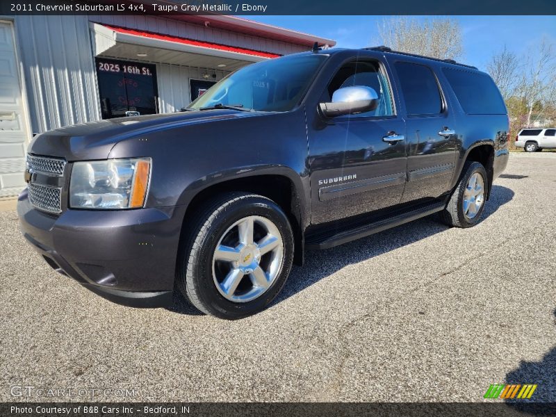 Taupe Gray Metallic / Ebony 2011 Chevrolet Suburban LS 4x4