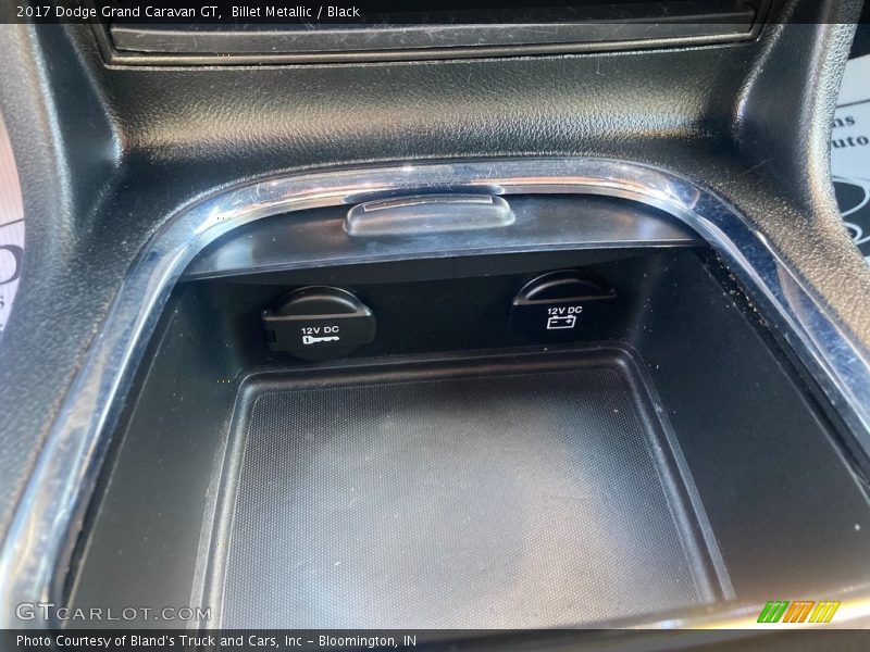 Billet Metallic / Black 2017 Dodge Grand Caravan GT