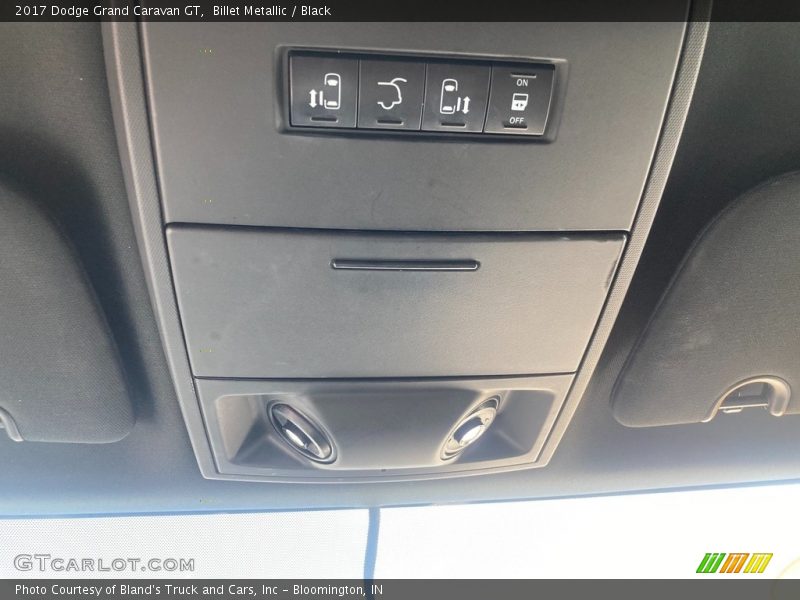 Billet Metallic / Black 2017 Dodge Grand Caravan GT