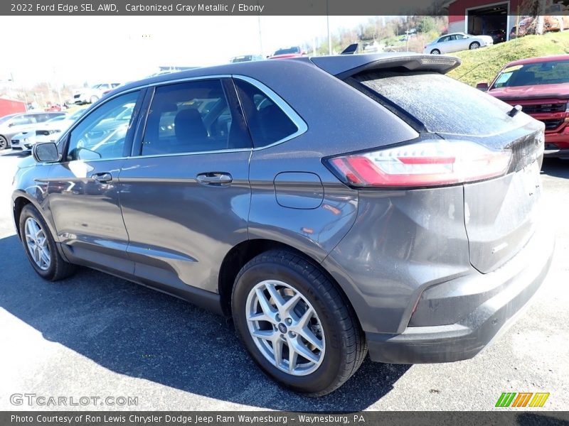 Carbonized Gray Metallic / Ebony 2022 Ford Edge SEL AWD