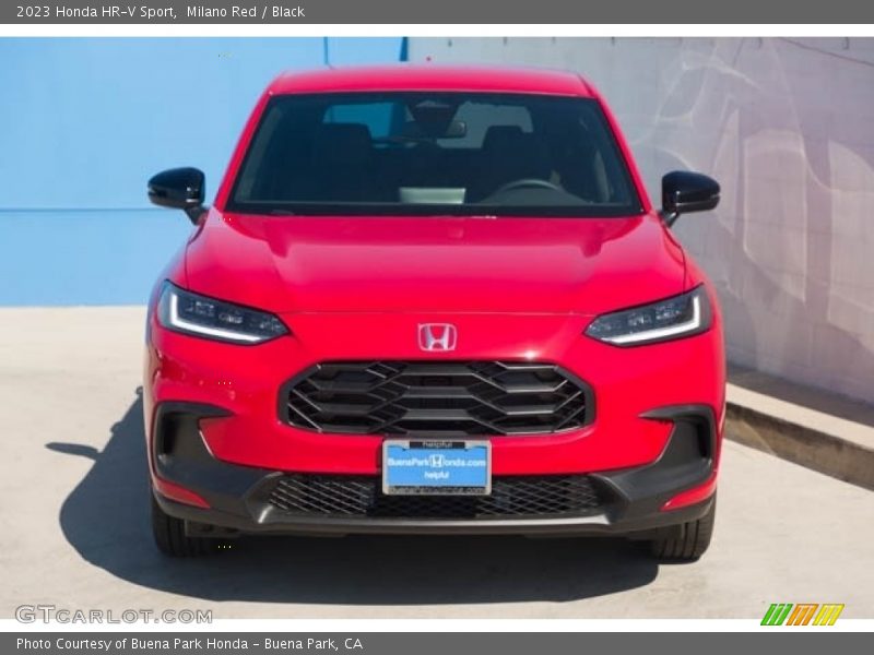Milano Red / Black 2023 Honda HR-V Sport