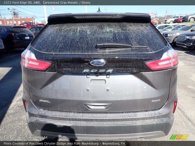 Carbonized Gray Metallic / Ebony 2022 Ford Edge SEL AWD