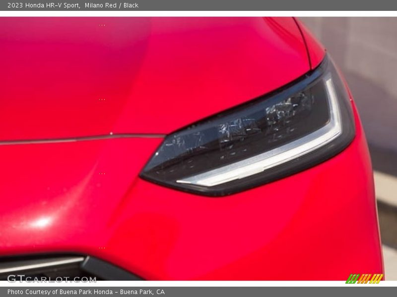 Milano Red / Black 2023 Honda HR-V Sport