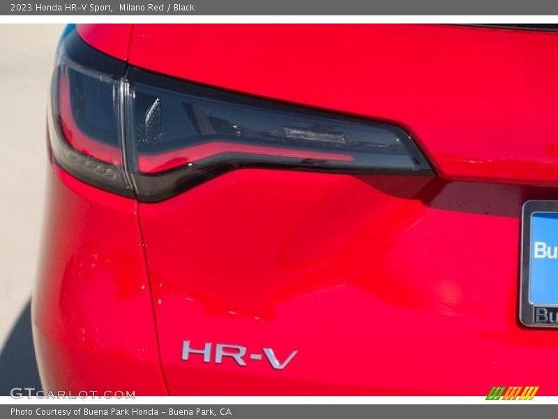 Milano Red / Black 2023 Honda HR-V Sport