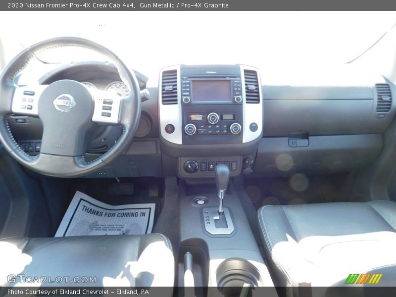 Gun Metallic / Pro-4X Graphite 2020 Nissan Frontier Pro-4X Crew Cab 4x4