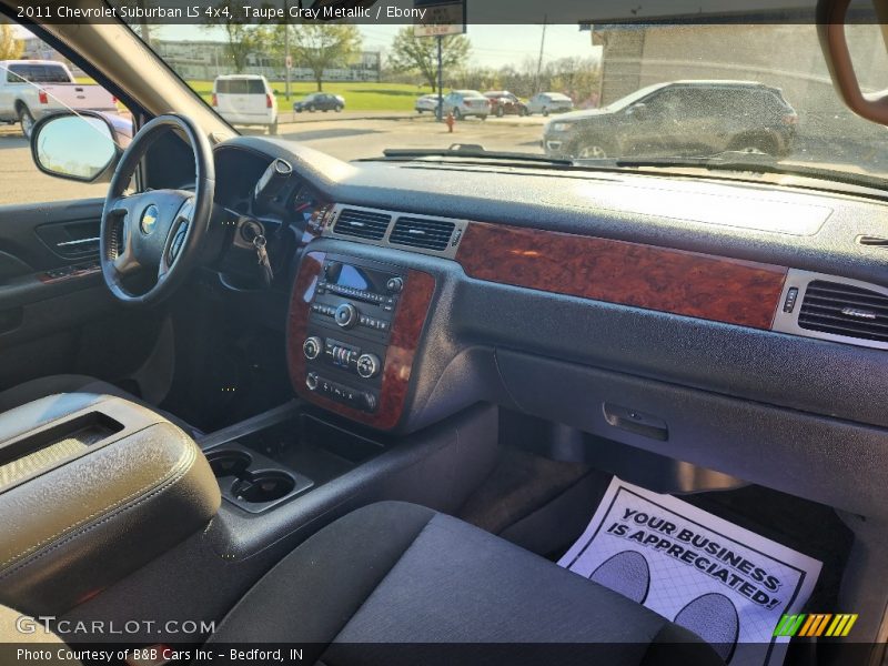 Taupe Gray Metallic / Ebony 2011 Chevrolet Suburban LS 4x4