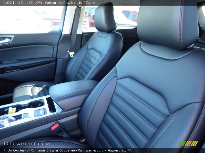 Carbonized Gray Metallic / Ebony 2022 Ford Edge SEL AWD