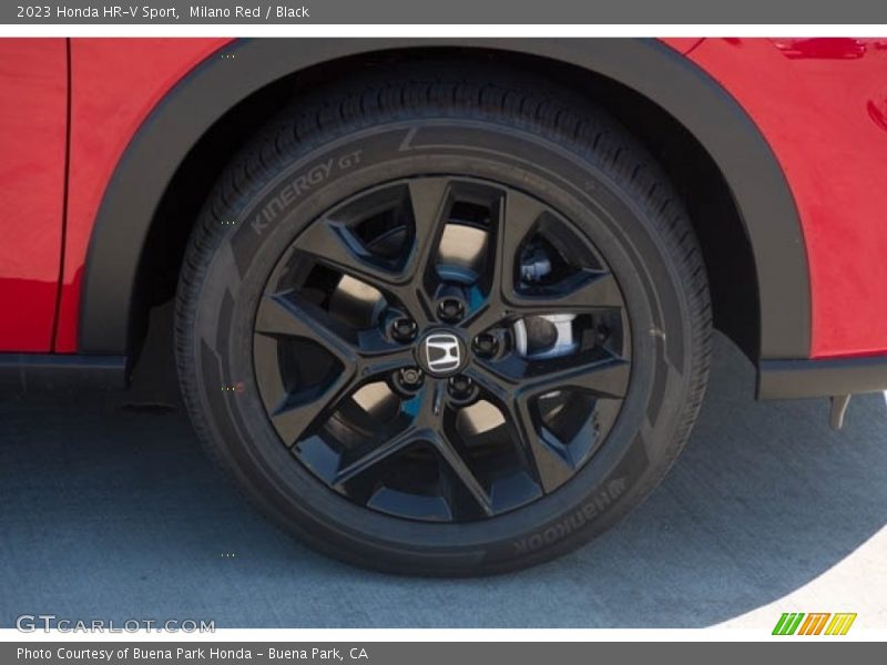 Milano Red / Black 2023 Honda HR-V Sport