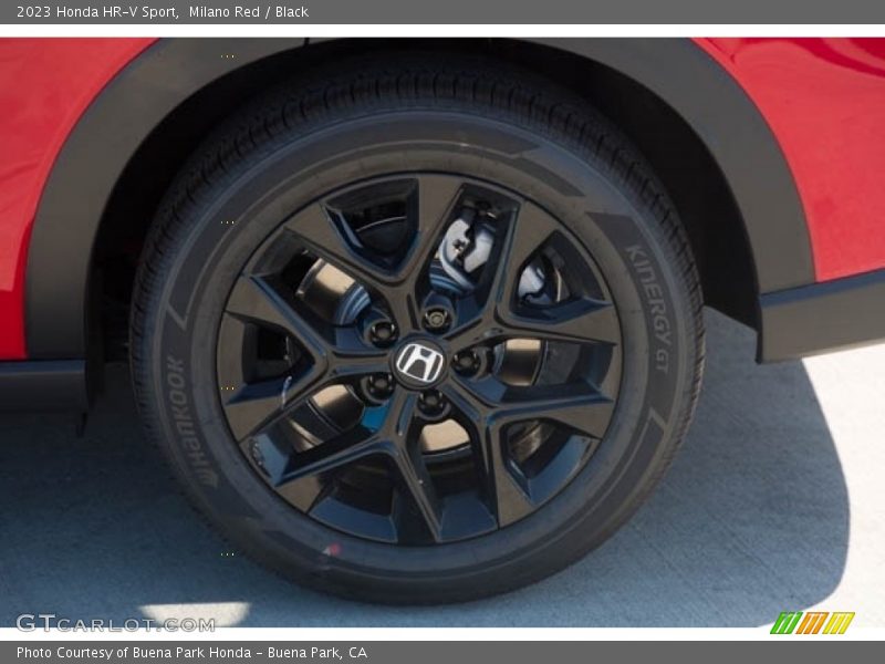 Milano Red / Black 2023 Honda HR-V Sport