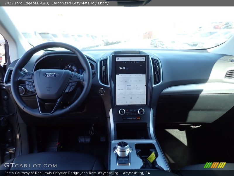 Carbonized Gray Metallic / Ebony 2022 Ford Edge SEL AWD