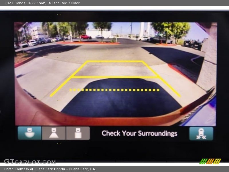 Milano Red / Black 2023 Honda HR-V Sport