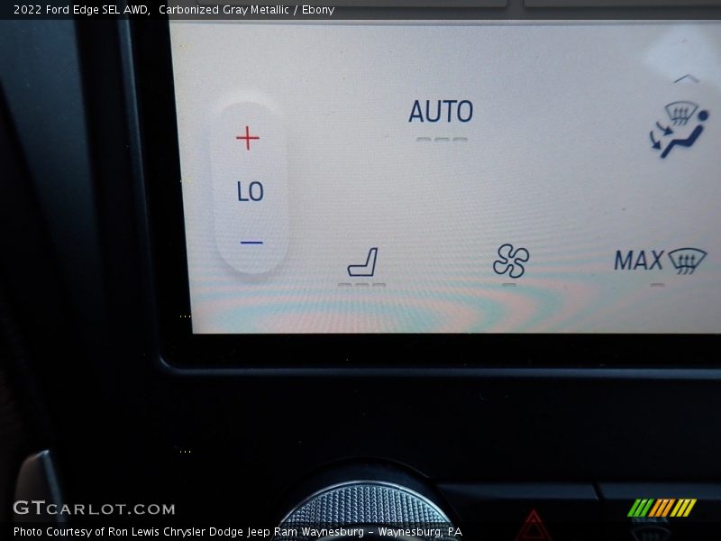 Carbonized Gray Metallic / Ebony 2022 Ford Edge SEL AWD