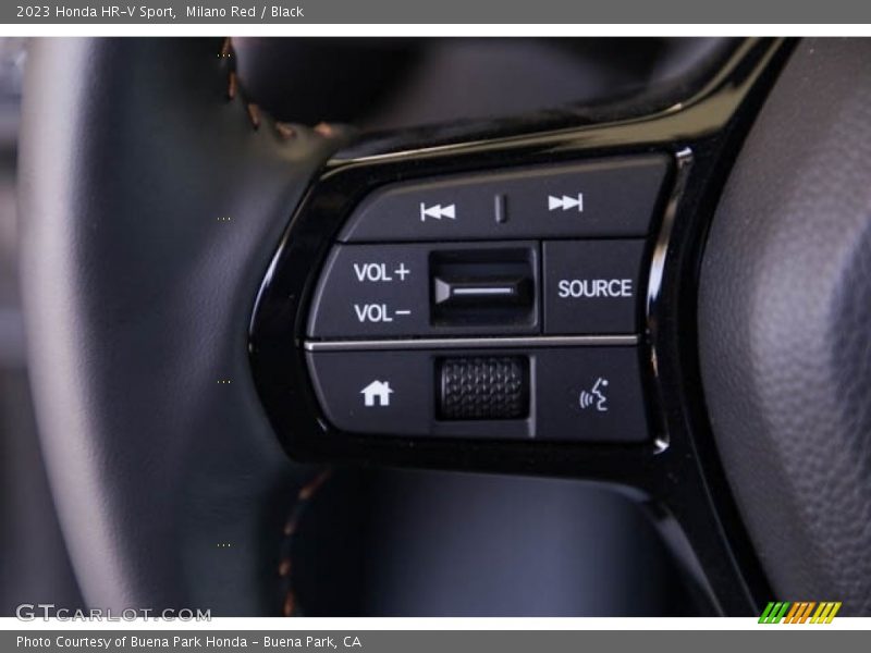 Milano Red / Black 2023 Honda HR-V Sport