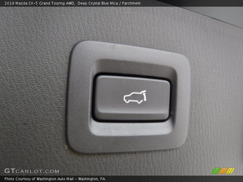 Deep Crystal Blue Mica / Parchment 2019 Mazda CX-5 Grand Touring AWD