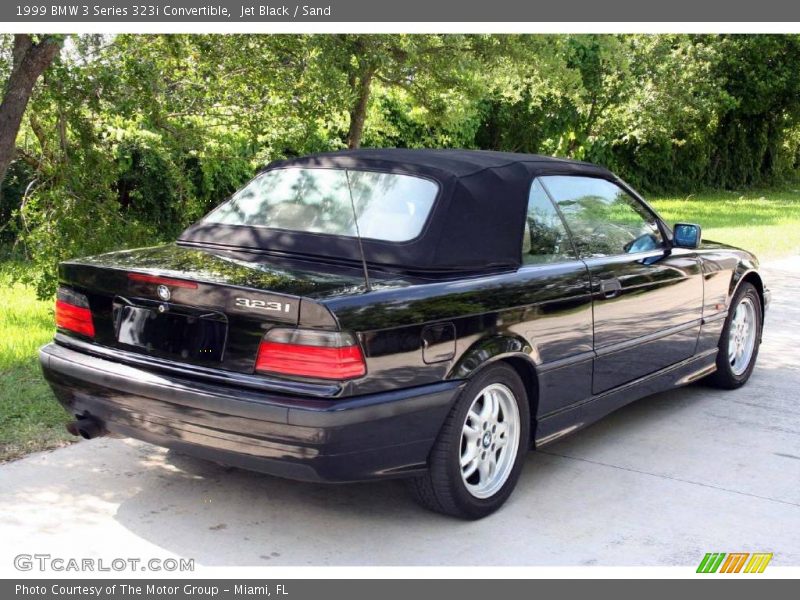 Jet Black / Sand 1999 BMW 3 Series 323i Convertible