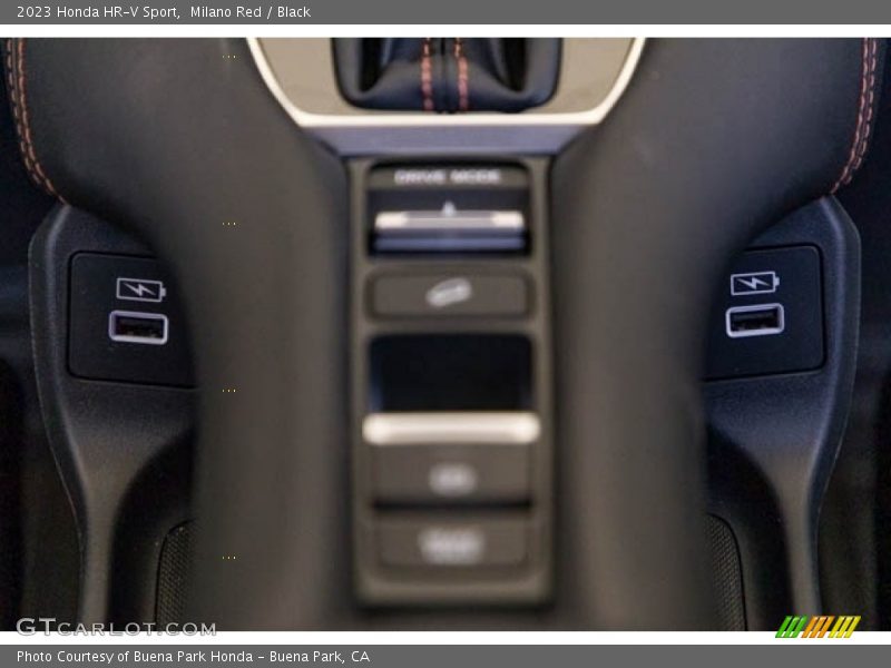 Milano Red / Black 2023 Honda HR-V Sport