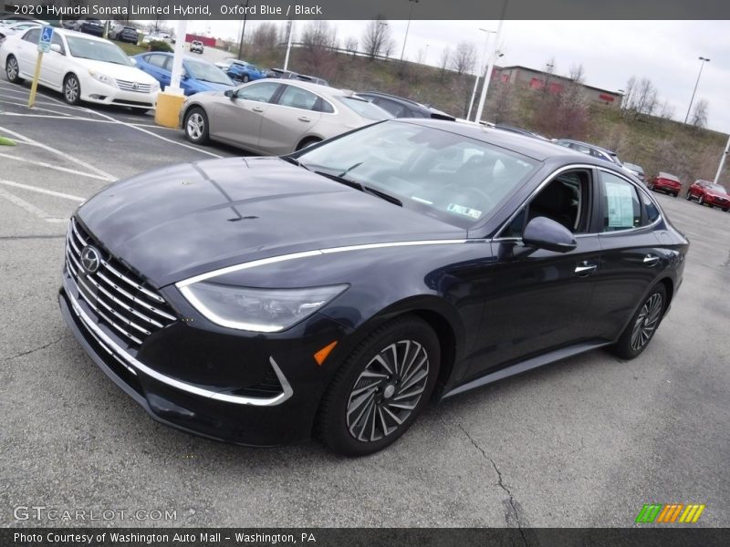 Front 3/4 View of 2020 Sonata Limited Hybrid