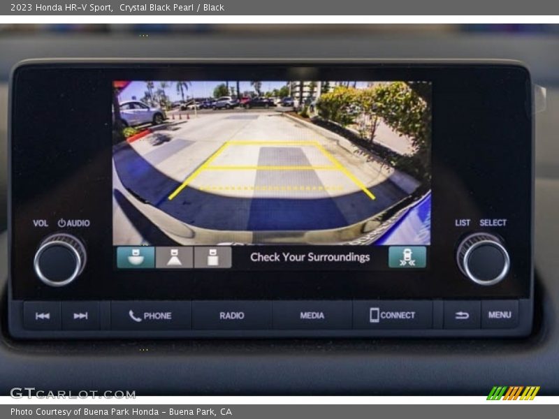 Crystal Black Pearl / Black 2023 Honda HR-V Sport