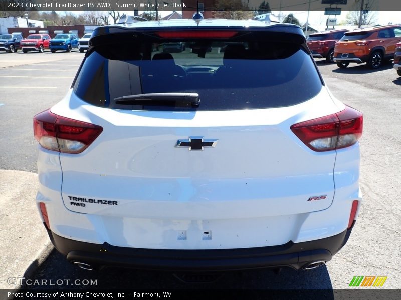 Summit White / Jet Black 2023 Chevrolet TrailBlazer RS AWD