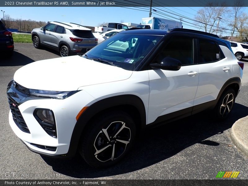 Summit White / Jet Black 2023 Chevrolet TrailBlazer RS AWD