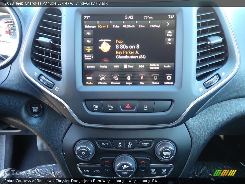 Sting-Gray / Black 2023 Jeep Cherokee Altitude Lux 4x4