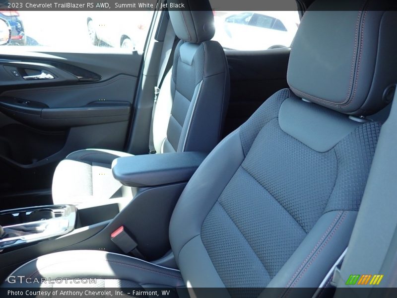 Front Seat of 2023 TrailBlazer RS AWD
