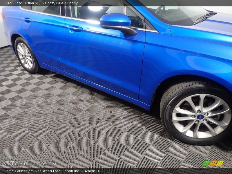Velocity Blue / Ebony 2020 Ford Fusion SE