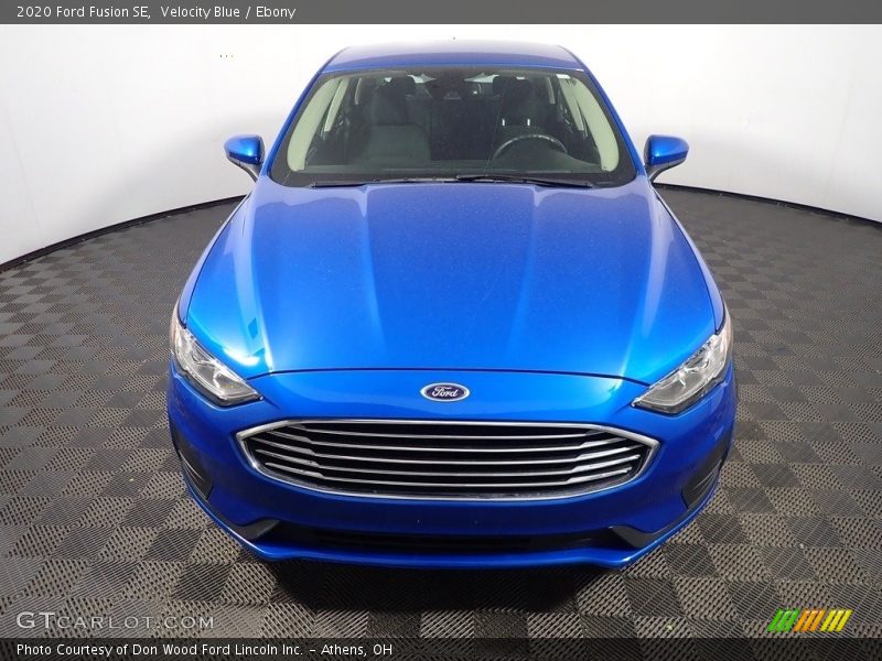 Velocity Blue / Ebony 2020 Ford Fusion SE