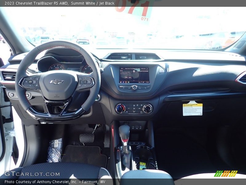 Summit White / Jet Black 2023 Chevrolet TrailBlazer RS AWD