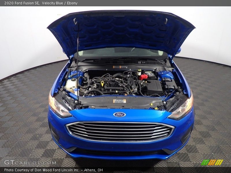 Velocity Blue / Ebony 2020 Ford Fusion SE