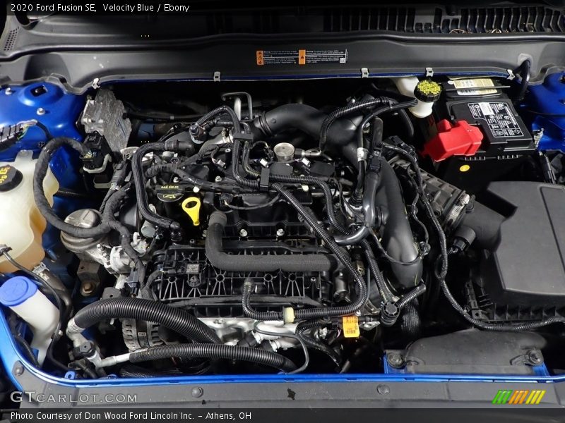 Velocity Blue / Ebony 2020 Ford Fusion SE