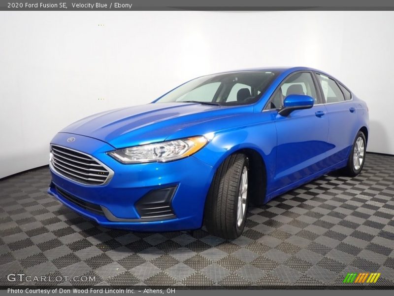 Velocity Blue / Ebony 2020 Ford Fusion SE