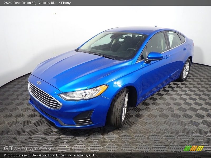 Velocity Blue / Ebony 2020 Ford Fusion SE