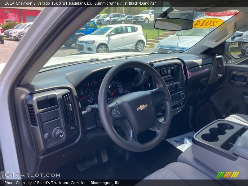 Summit White / Jet Black/Dark Ash 2014 Chevrolet Silverado 1500 WT Regular Cab