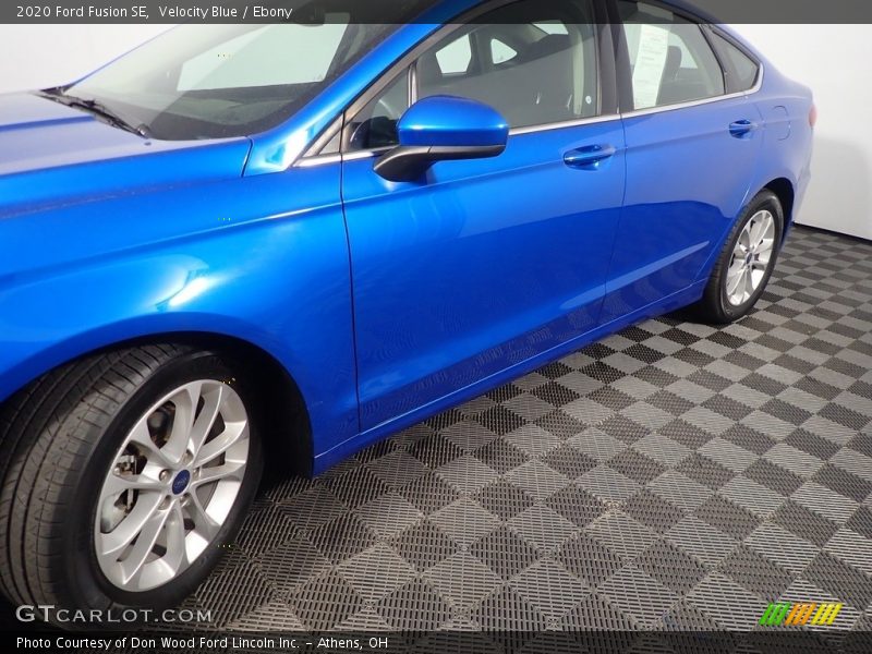 Velocity Blue / Ebony 2020 Ford Fusion SE