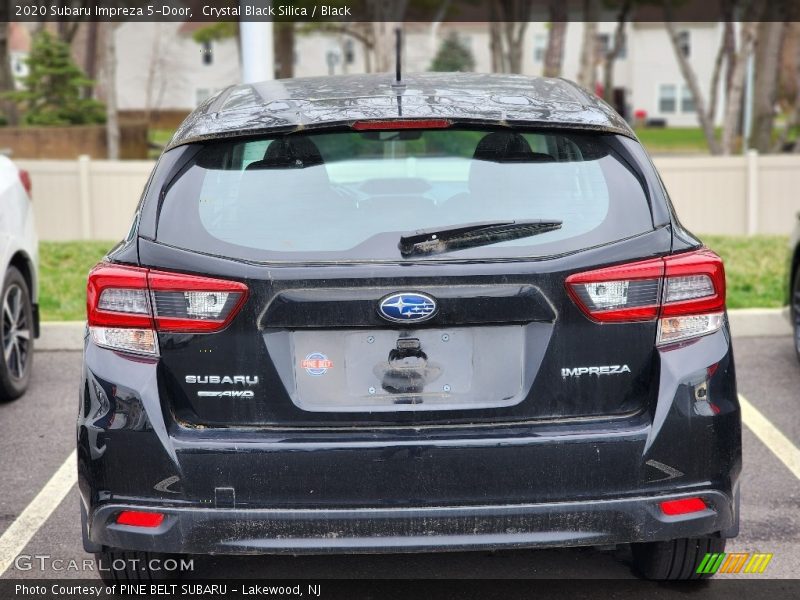 Crystal Black Silica / Black 2020 Subaru Impreza 5-Door
