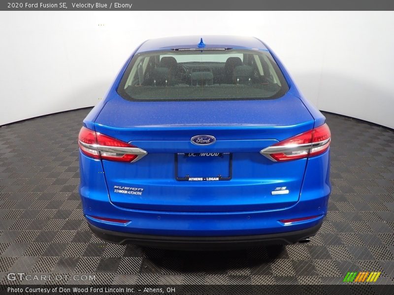 Velocity Blue / Ebony 2020 Ford Fusion SE