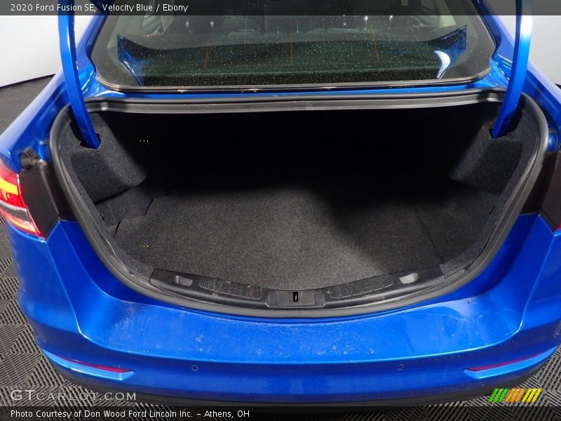 Velocity Blue / Ebony 2020 Ford Fusion SE