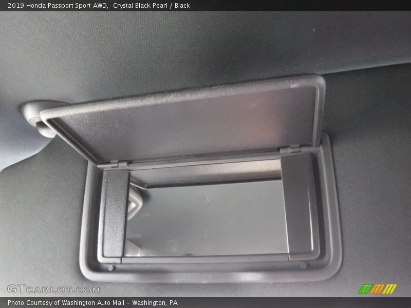 Crystal Black Pearl / Black 2019 Honda Passport Sport AWD